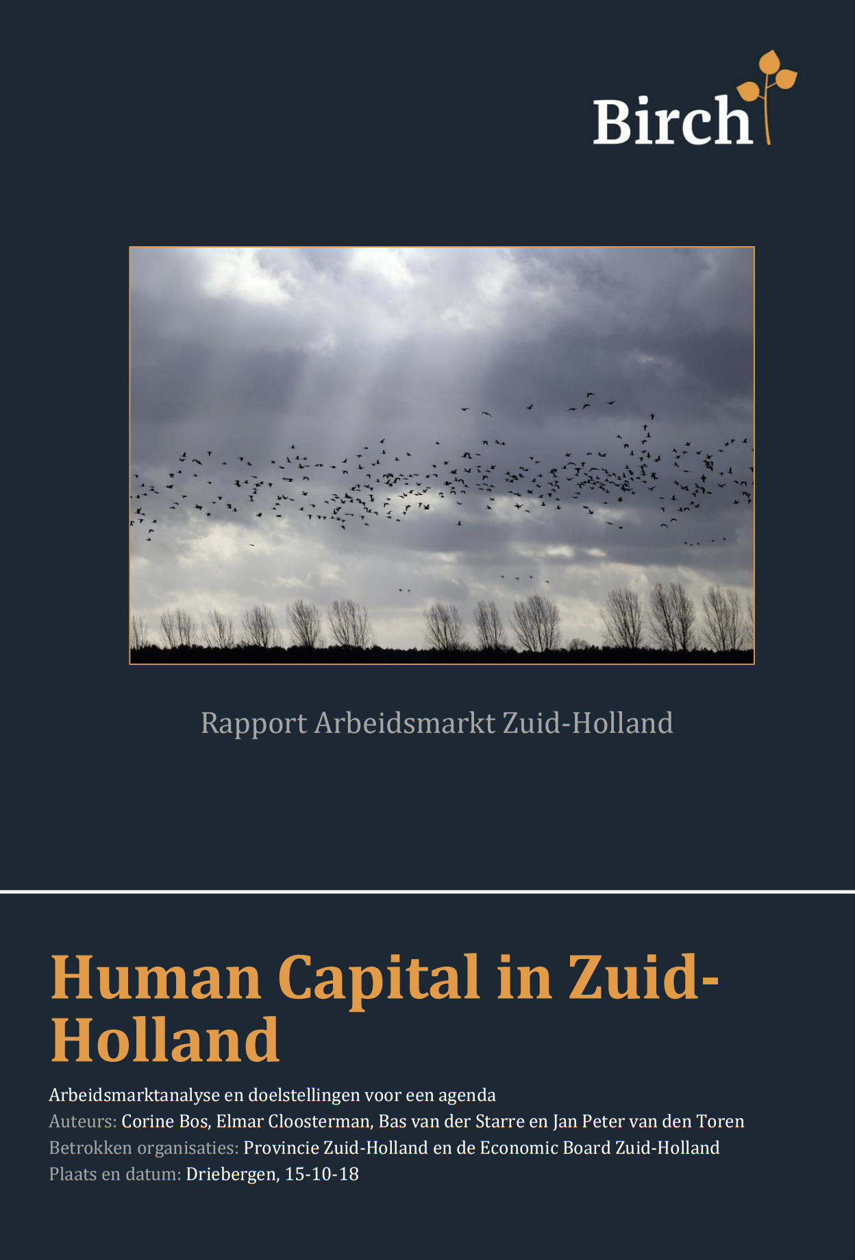 Foto arbeidsmarktanalyse voor Zuid-Holland rapport Human Capital