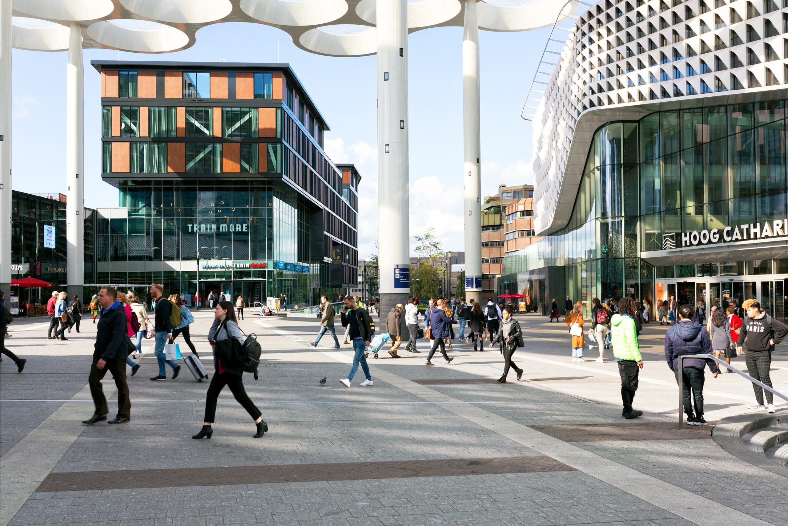 Illustratie: bedrijvigheid Utrecht
