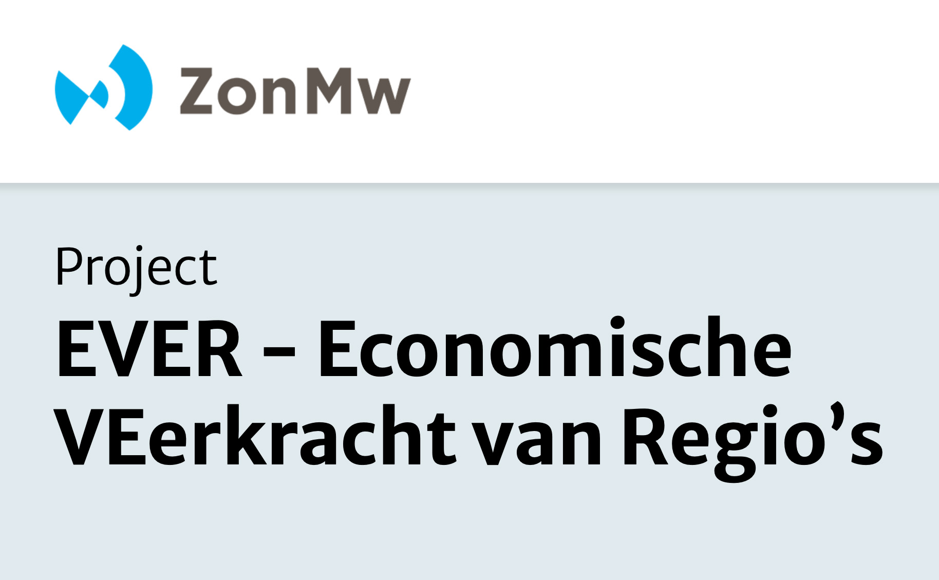 Eén jaar EVER: meer inzicht in de veerkracht van Nederlandse regio’s